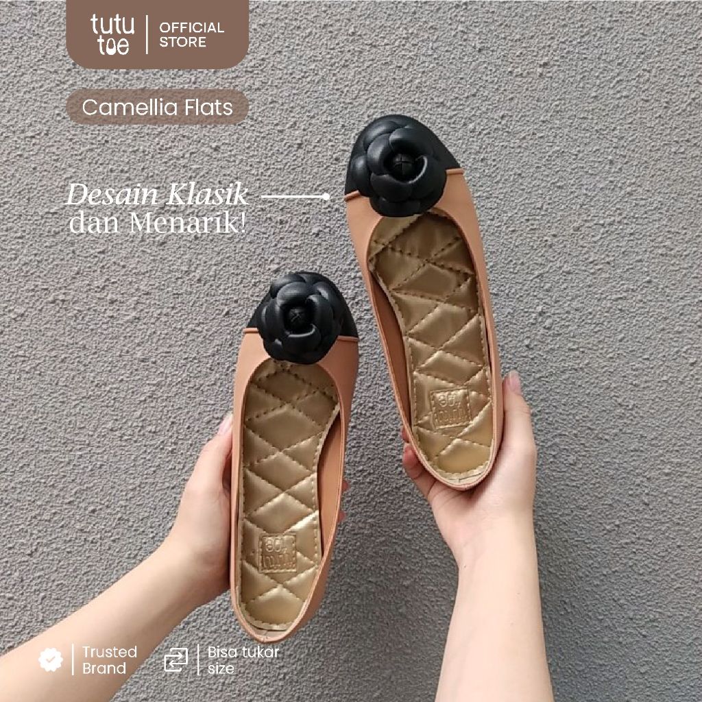 Tutu Toe - Camellia Flat Shoes
