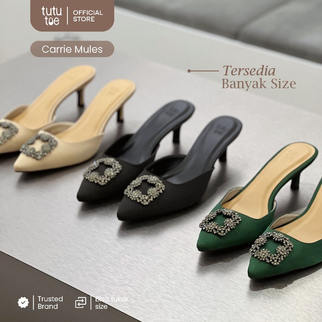 Tutu Toe - Carrie 5cm Mules