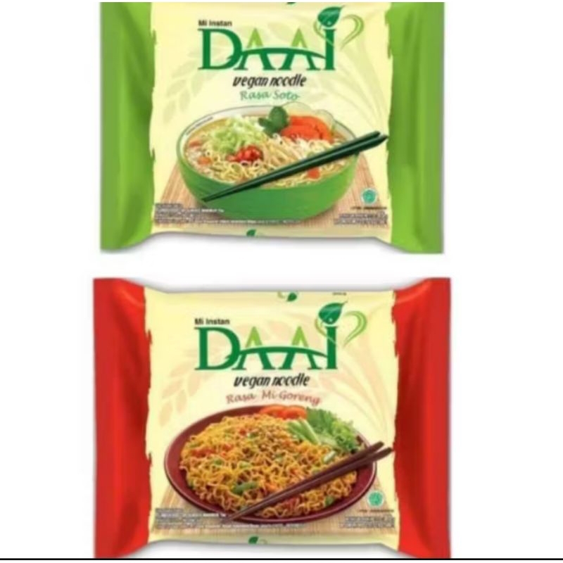 

daai mie vege soto/goreng isi 5