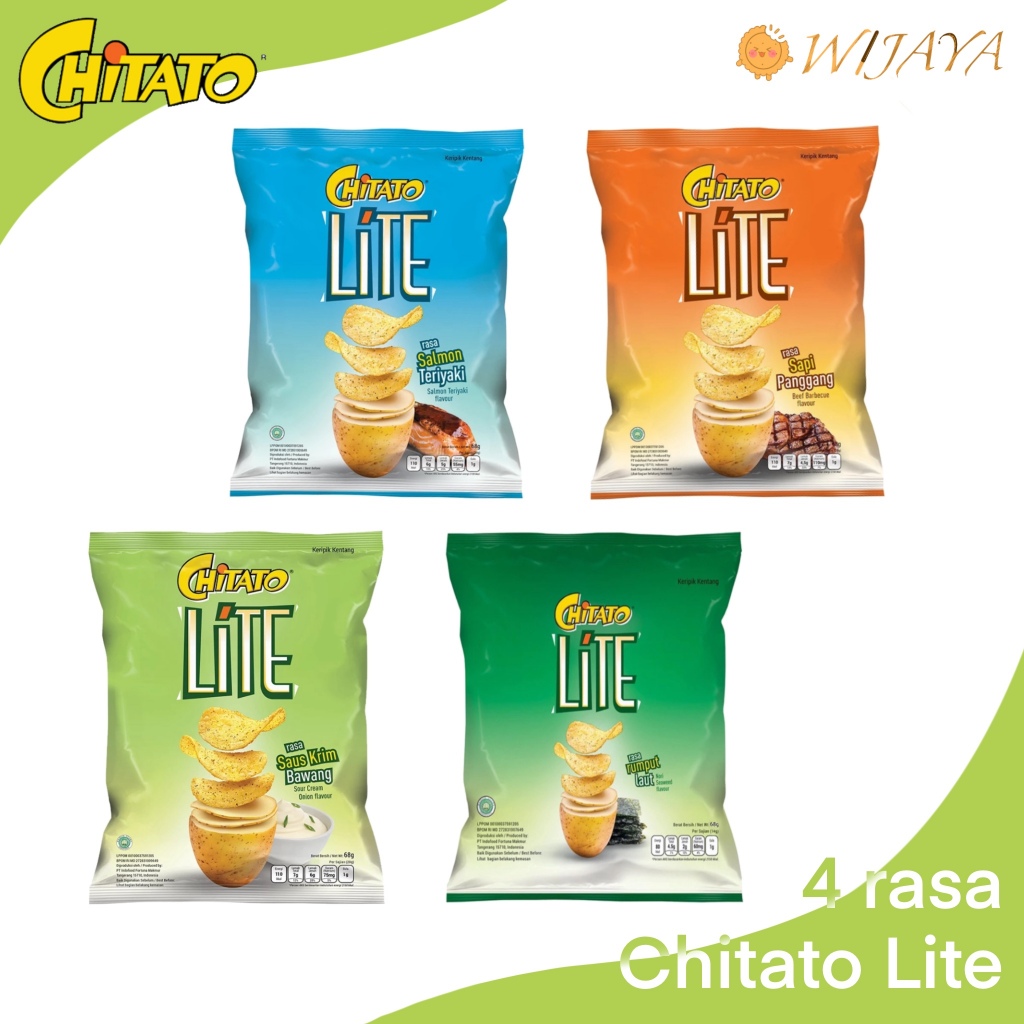 

Chitato Lite 68g Keripik Kentang Tipis Berbagai Varian Pilih Rasa