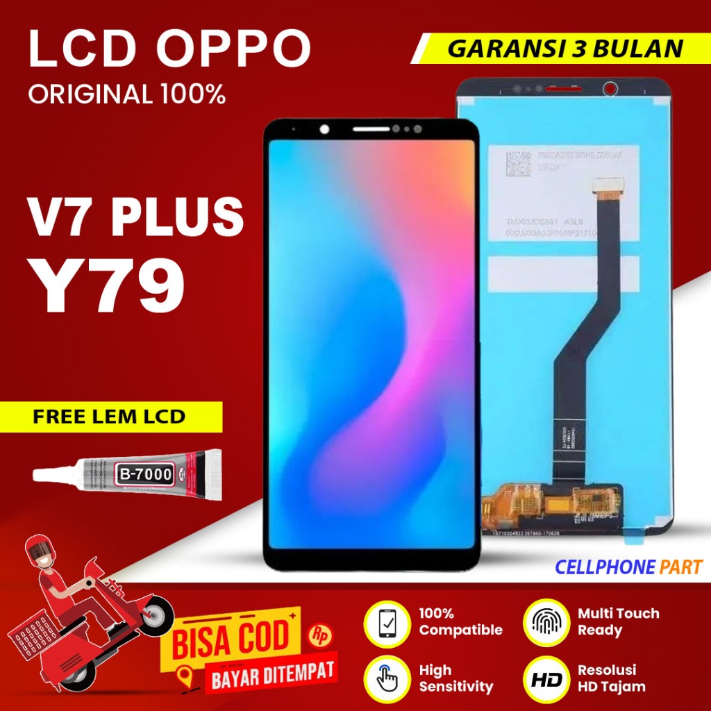 【ORIGINAL】LCD VIVO V7 PLUS / Y79 / 1716 FULLSET TOUCHSCREEN ORIGINAL