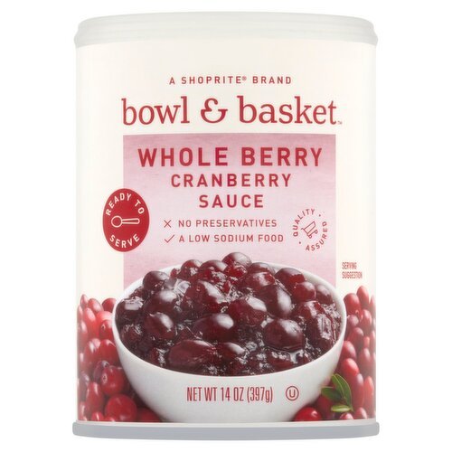

Bowl & Basket Whole Cranberry Sauce 14 oz