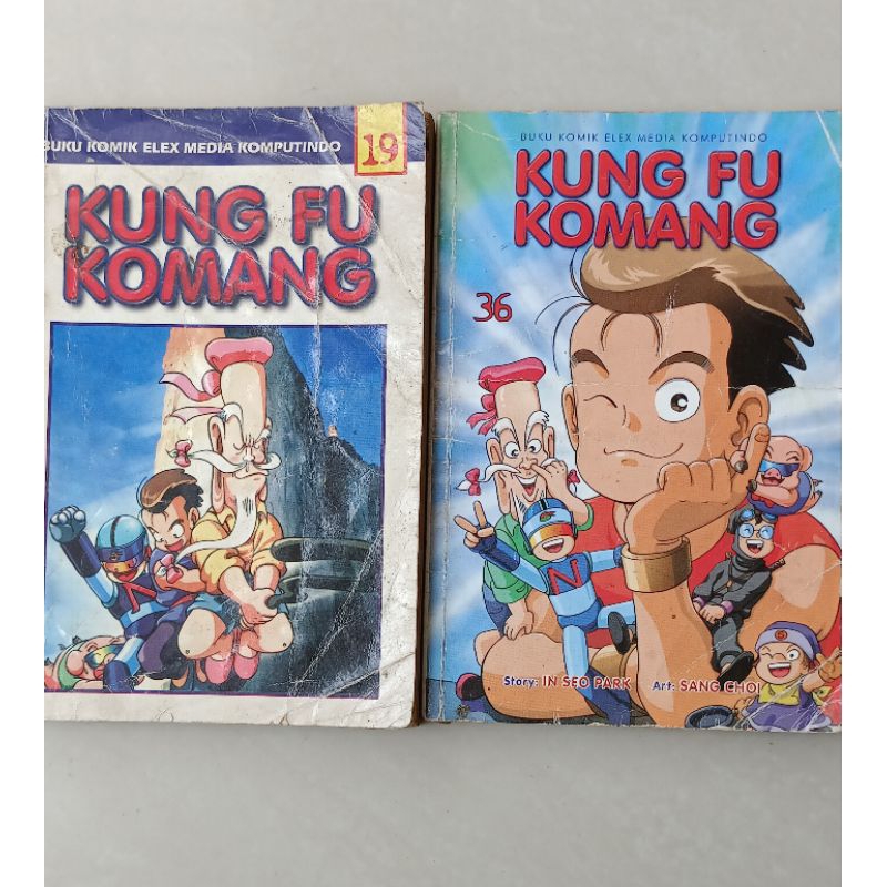 Komik Kung Fu Komang Vol 19 & 36