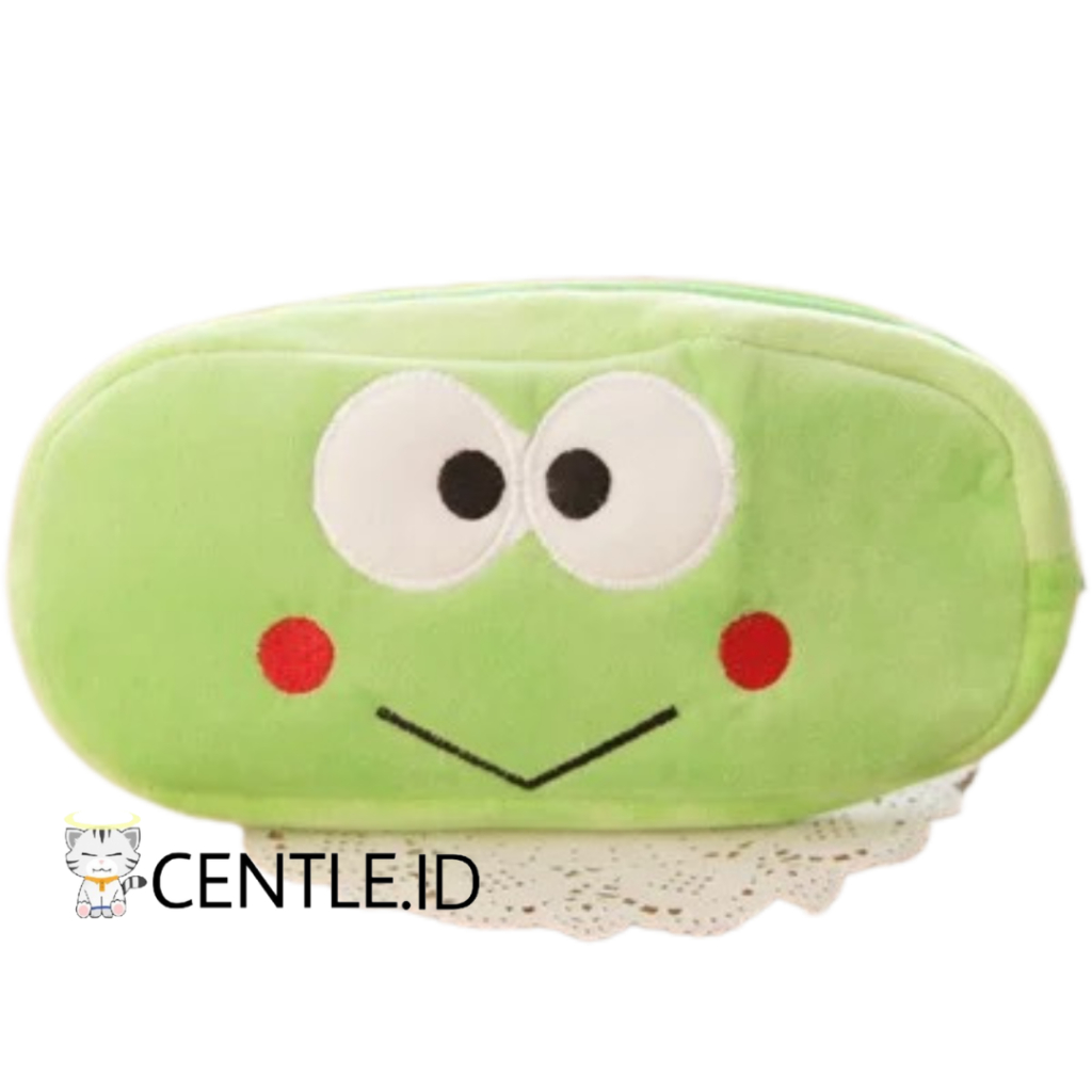 

TEMPAT PENSIL PLUSHIE KEROPPI KATAK HIJAU PENCIL CASE ALAT TULIS SEKOLAH MURAH TERJANGKAU