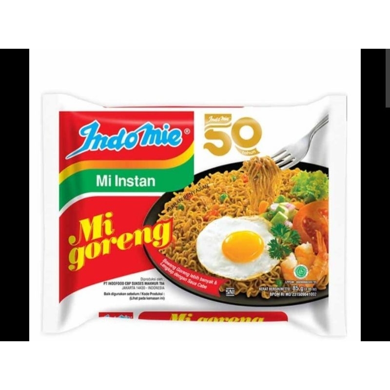 

Indomie Goreng per 1pcs