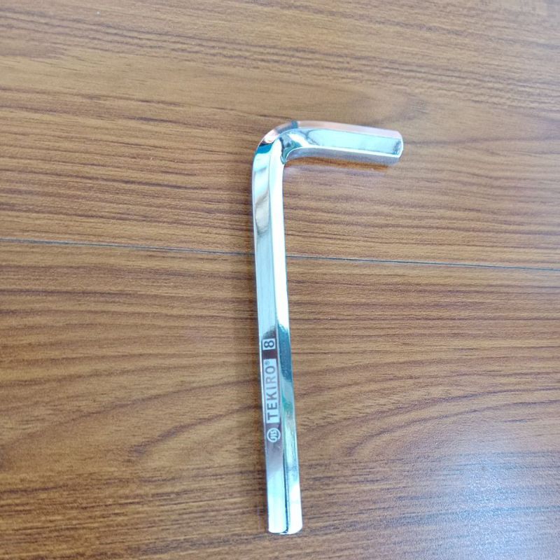 Kunci L Pendek Satuan Tekiro 8 "mm