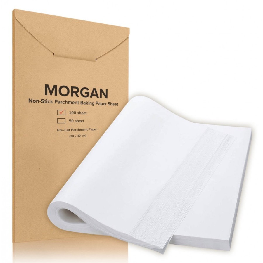 

Parchment Paper Sheets for Baking ( 100 Lembar ) / Baking Paper 30 x 40