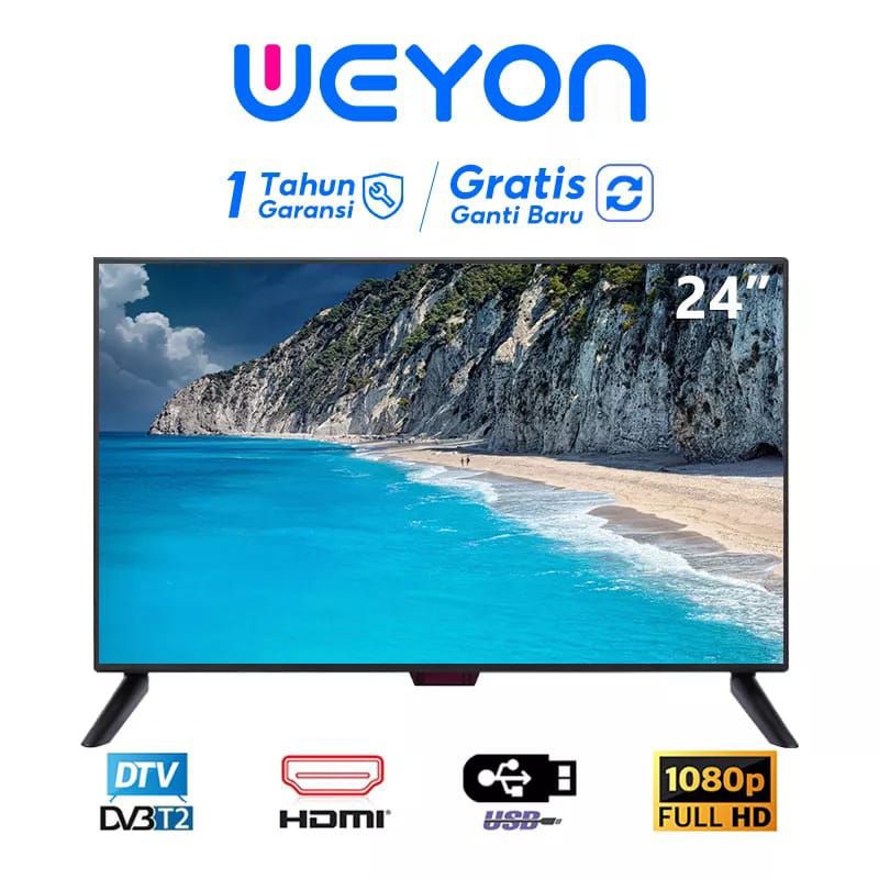 TV LED 24/25/26 INCH fULL LAYAR SMART TV GARANSI 1 TAHUN