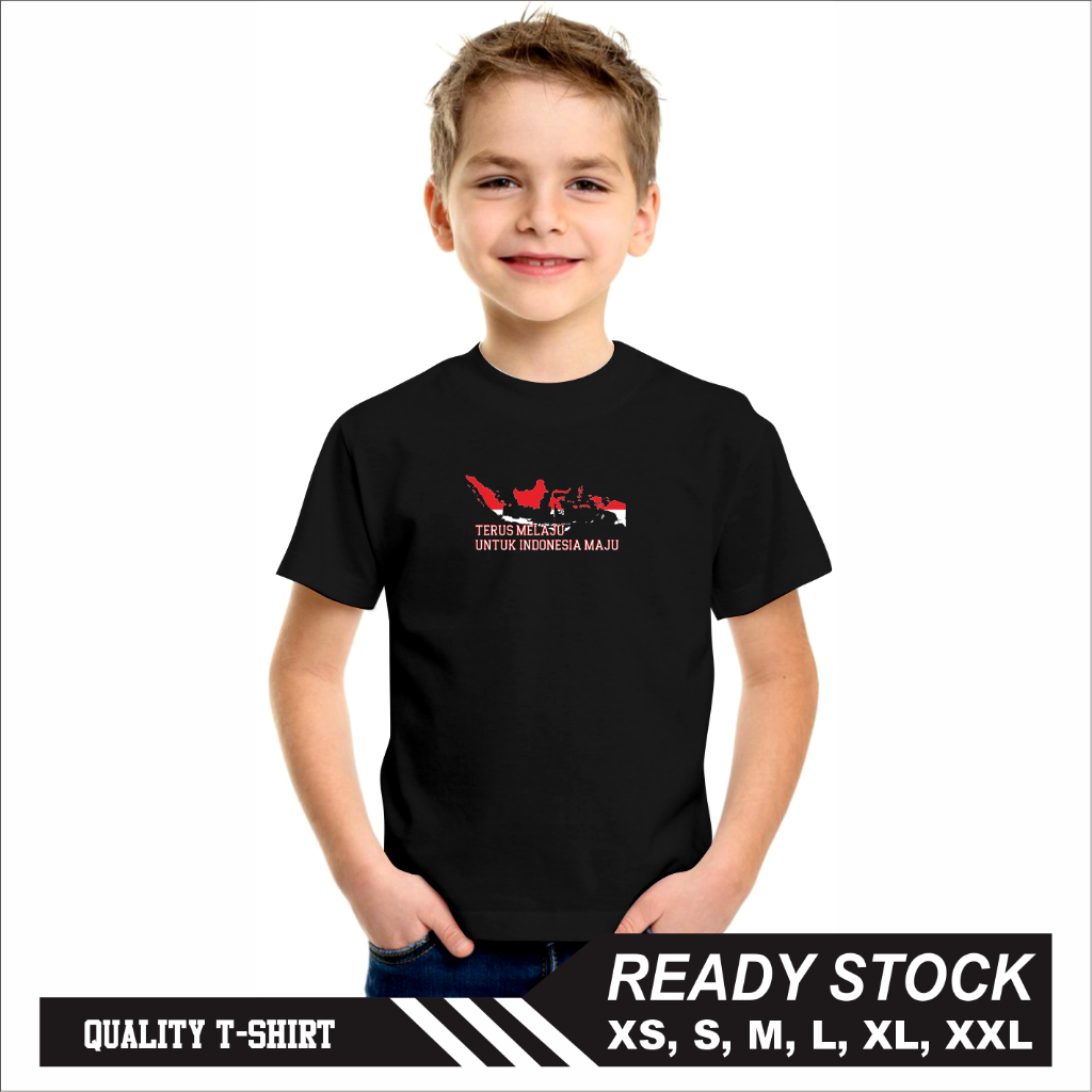 Kaos Baju Anak Indonesia 17 Agustus