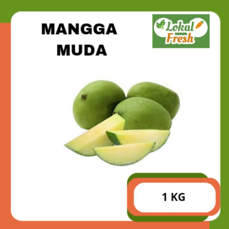 

MANGGA MUDA | 1 KG | LOKAL FRESH SBY