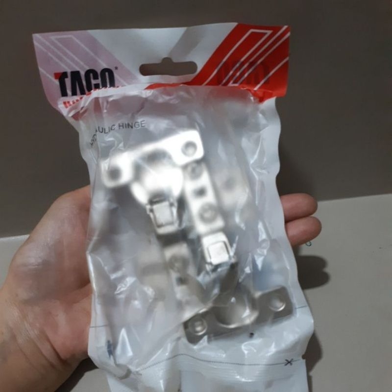 (2pcs) Engsel lemari engsel sendok Taco et-05-C full bungkuk