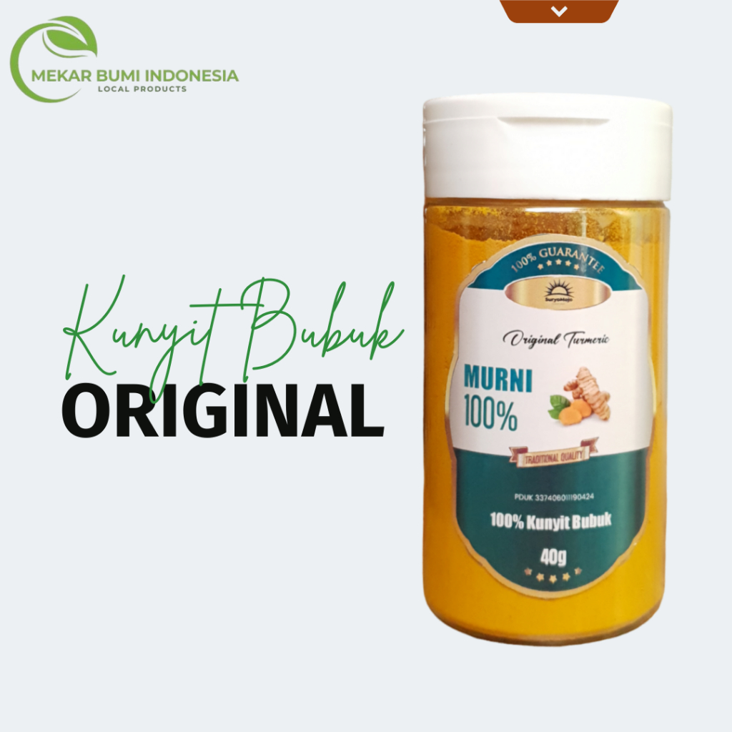 

MEKAR BUMI KUNYIT BUBUK 100% AUTHENTIC
