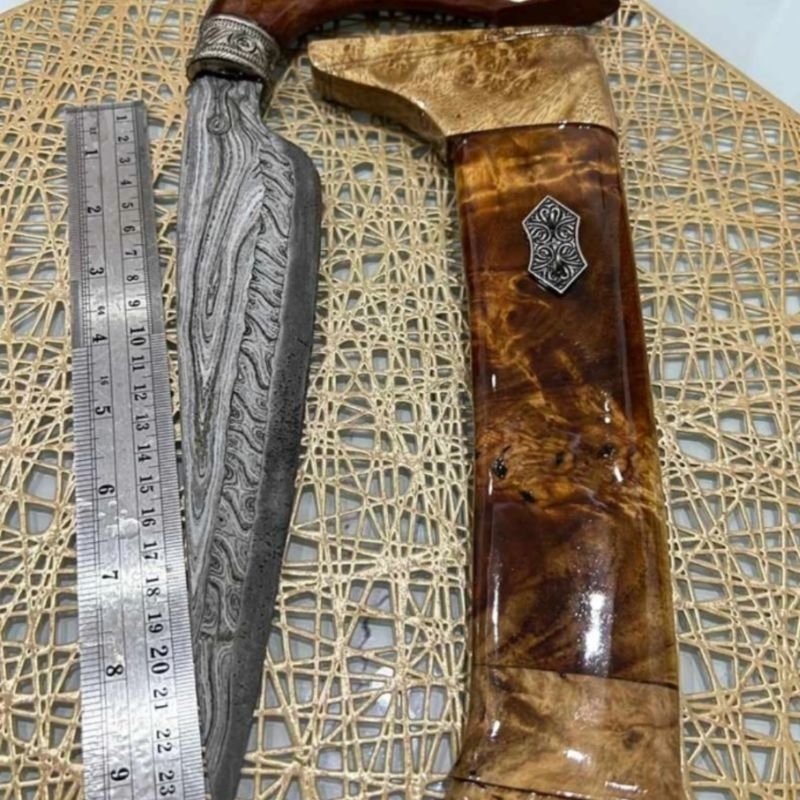 Kawali Ras Makassar kayu satingi super mewah mengkilap ( Murmer )