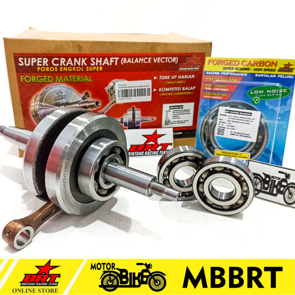 KRUK AS CRANKSHAFT BRT WR 155 MX KING MX NEW MX 5 Speed NVL NVA VIXION R15  XABRE GEN 2