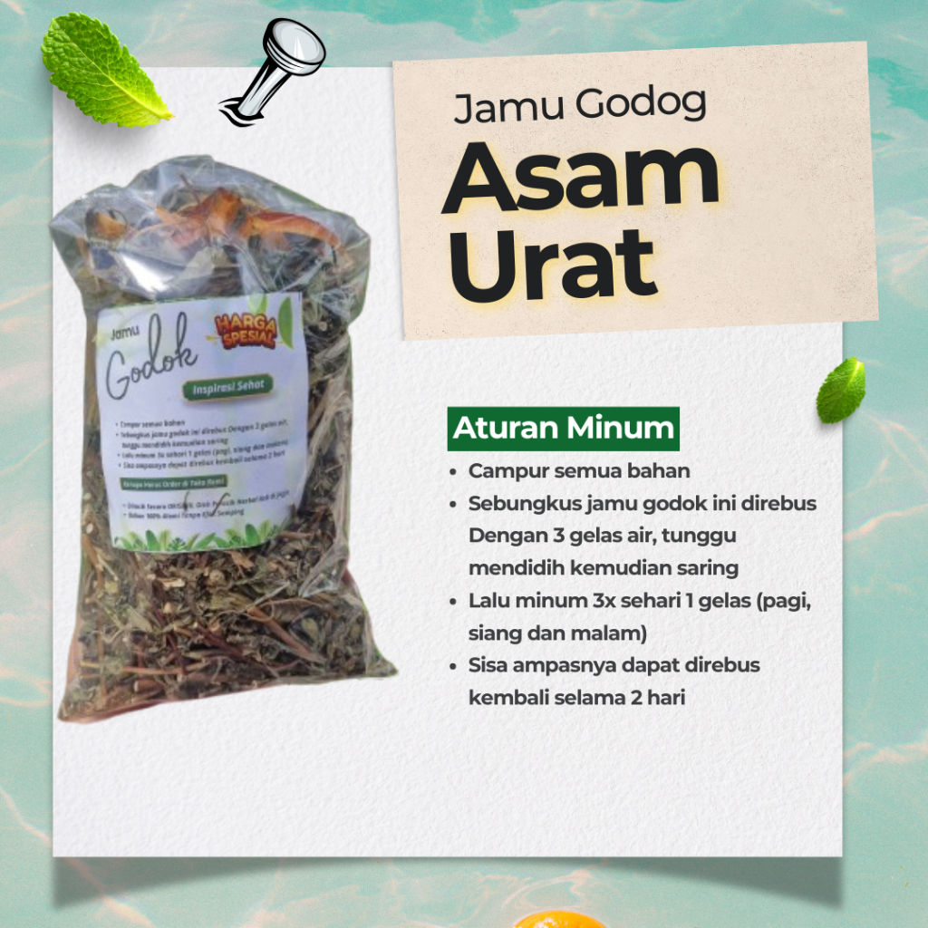 

asam urat Jamu Godog / Godok / Rebus Asam Urat A