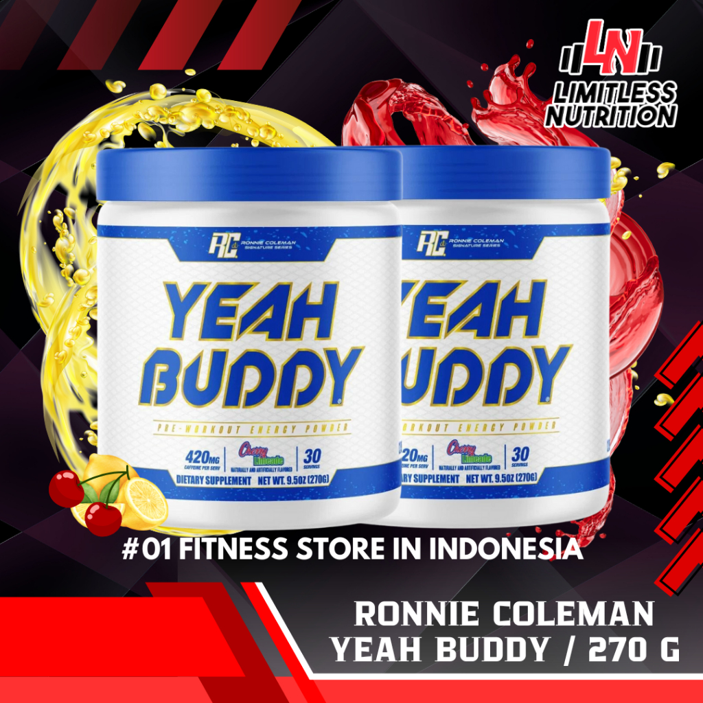 RC YEAHBUDDY PreWorkout 270G - 30 serving Yeah Buddy Pre workout Pwo
