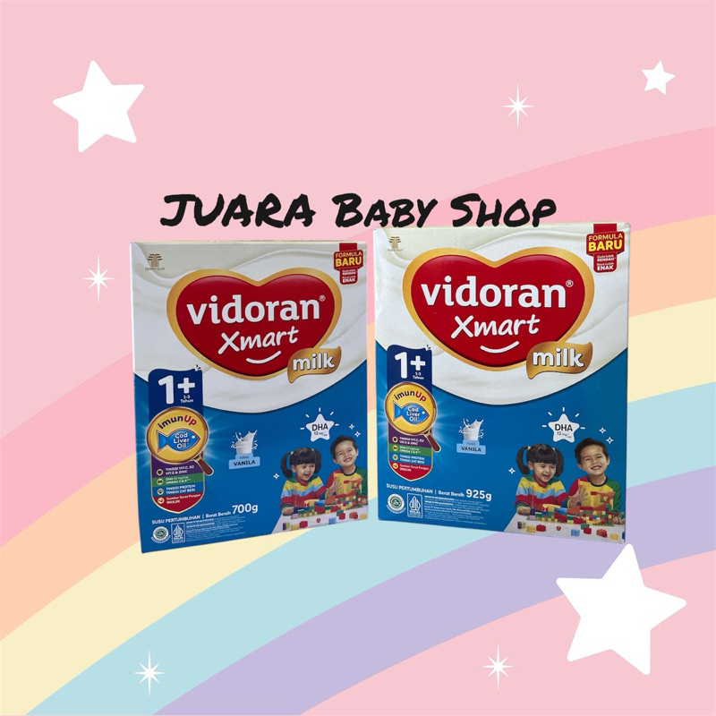 

VIDORAN XMART 1+ RASA VANILA 700 gr ; 925 gr