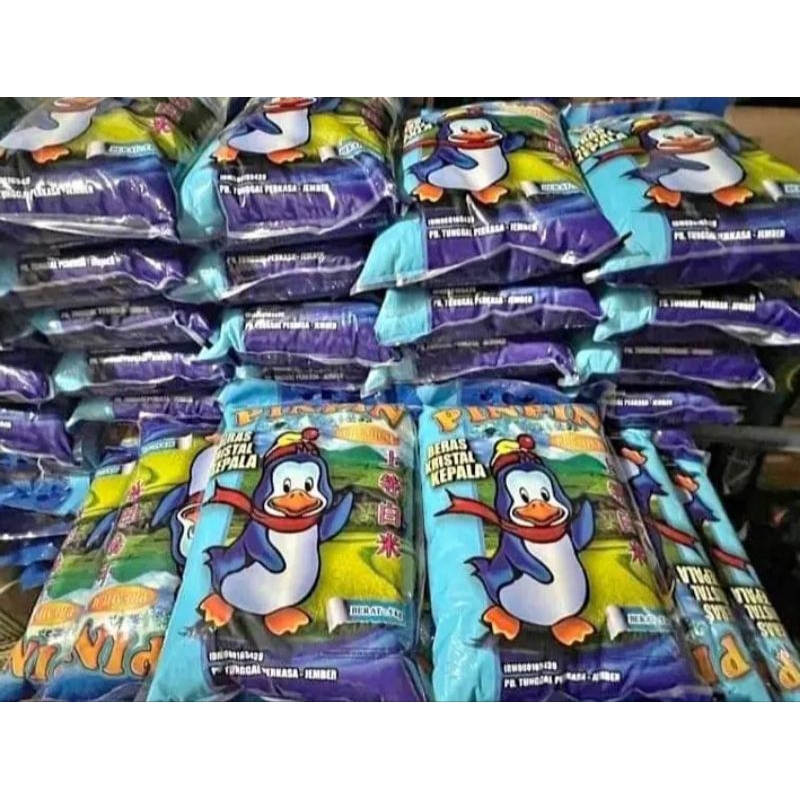 

beras pin pin kemasan 5 kg