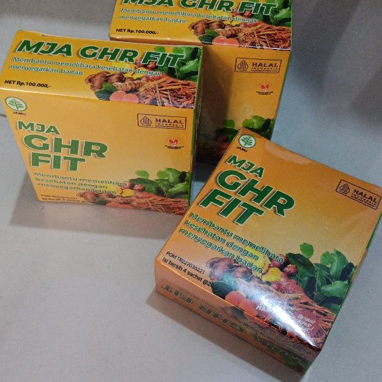 MJA OBAT HERBAL- GHR FIT- PENUNJANG KESEHATAN ANDA & KELUARGA
