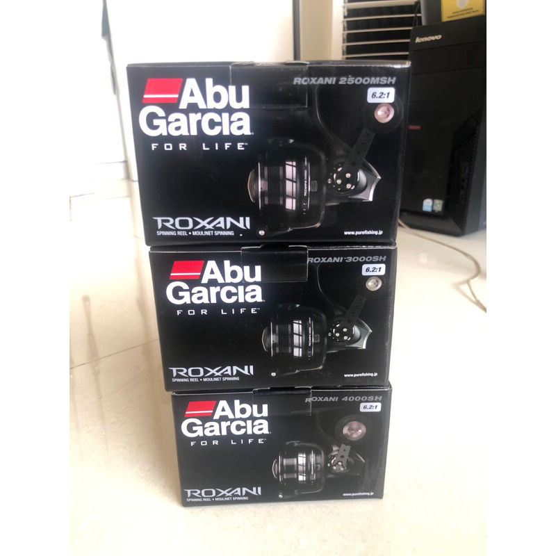 reel spinning abu garcia roxani NEW 2500/3000/4000