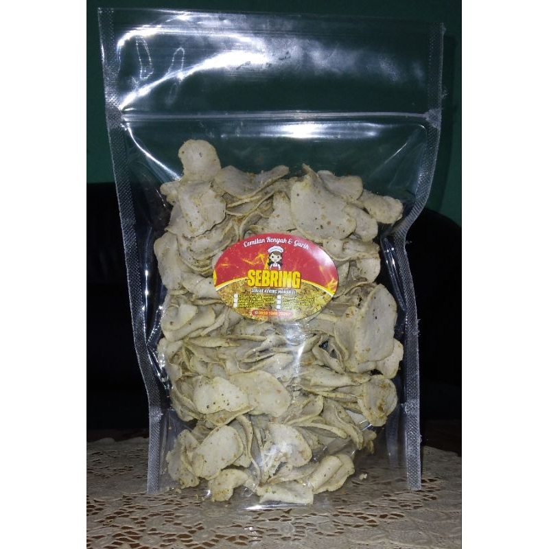 

SEBRING KERIPIK BAKSO ORIGINAL DAUN JERUK 50GR