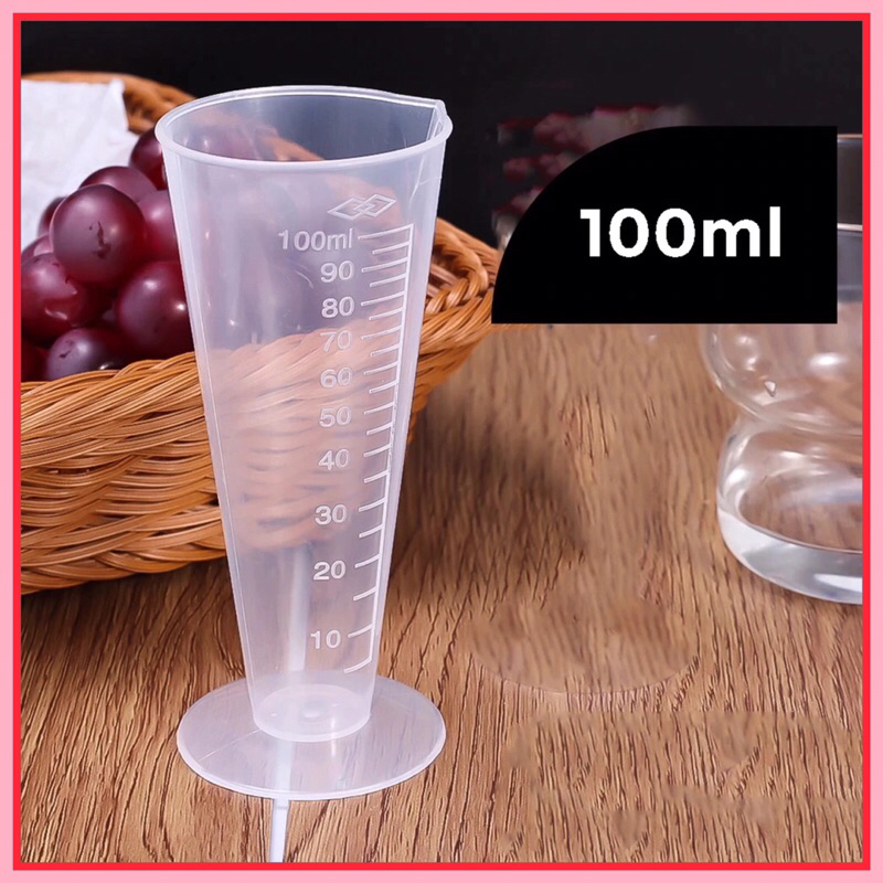Gelas Ukur 100ml / Gelas Takar 100ml / Measuring Cup / Gelas ukur Plastik