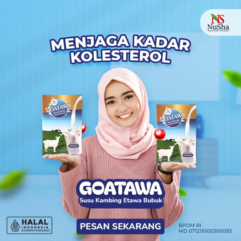 

Paket 4 Bok Susu Etawa Bubuk GOATAWA, Tidak Prengus, Disukai Anak Hingga Lansia. 1 Bok Isi 200 gr