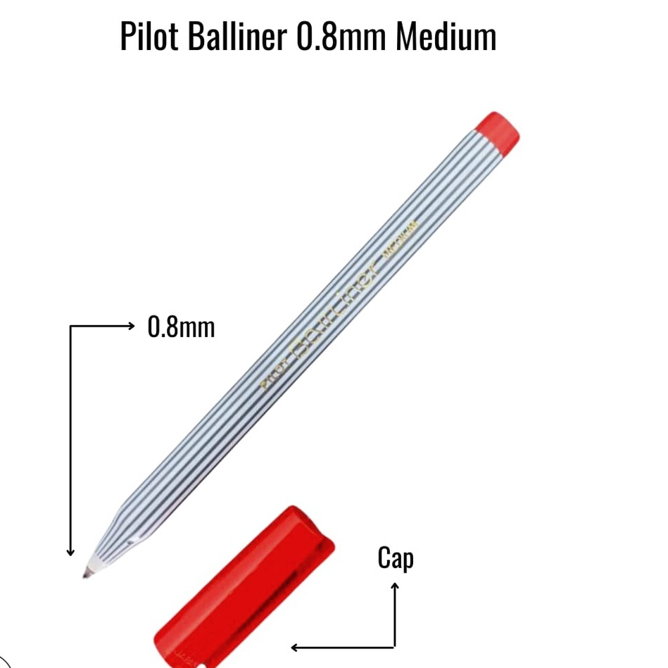 

Pilot Pulpen Balliner Ball Liner 0.8 mm