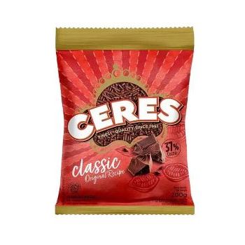 

CERES CLASSIC POLOS 200 Gr COKLAT TABUR MESES RICE CHOCOLATE