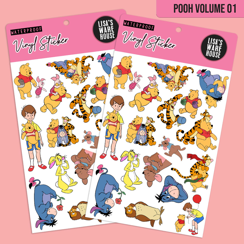 

Sticker Winnie The Pooh Volume 01