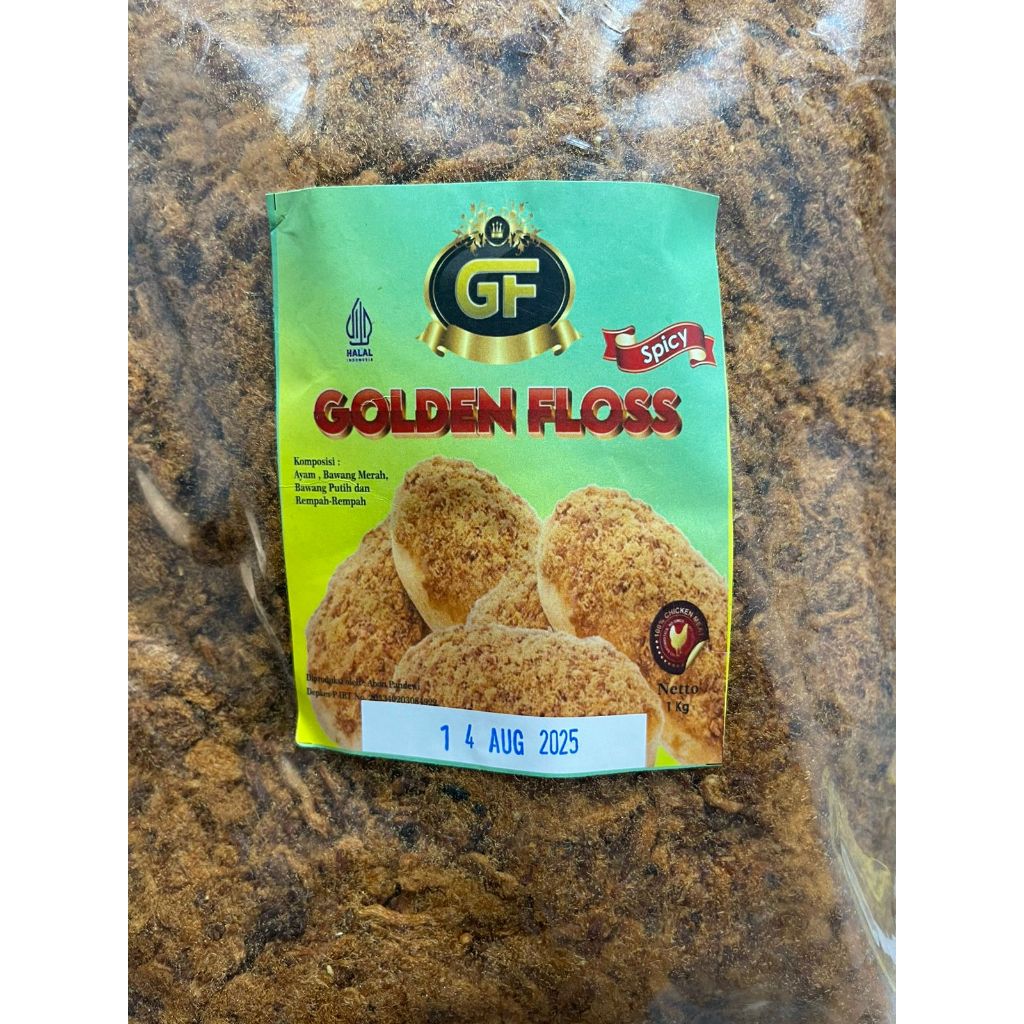 

Golden Floss Spicy - Abon Ayam Pedas - Chicken Floss 1kg