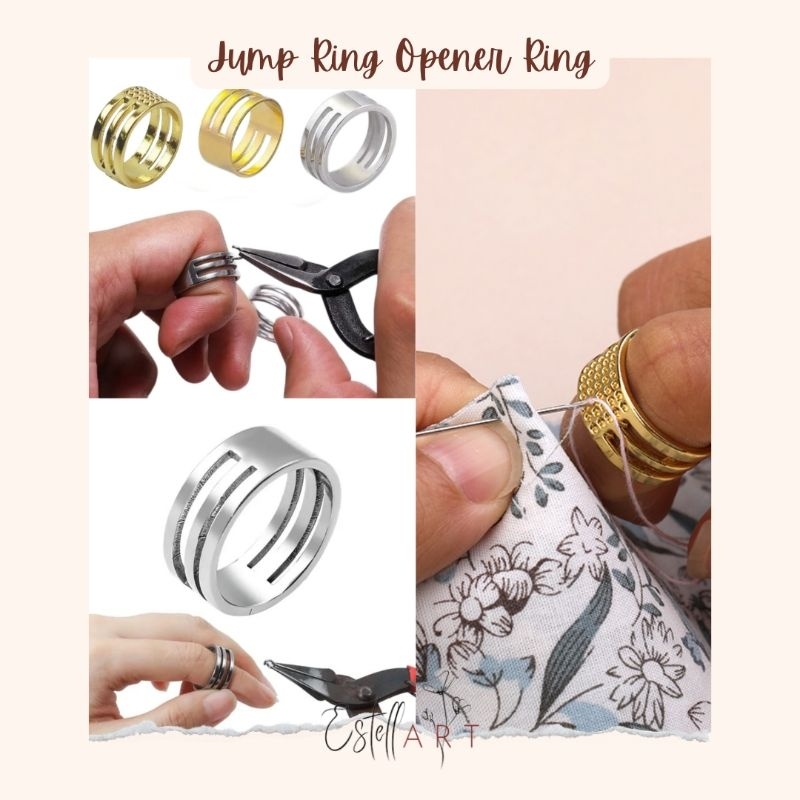 Pembuka Jump Ring Opener Ring Gelang Kalung Aksesoris Kerajinan Alat Buka Tutup Ring Cincin Mote
