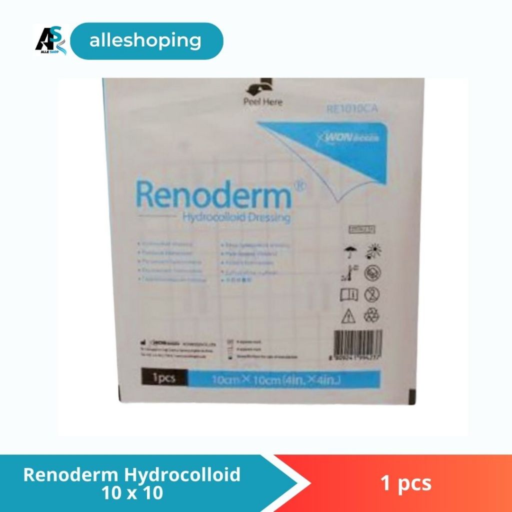 Renoderm Hydrocolloid Wound Dressing 10 cm x 10 cm / Lembar