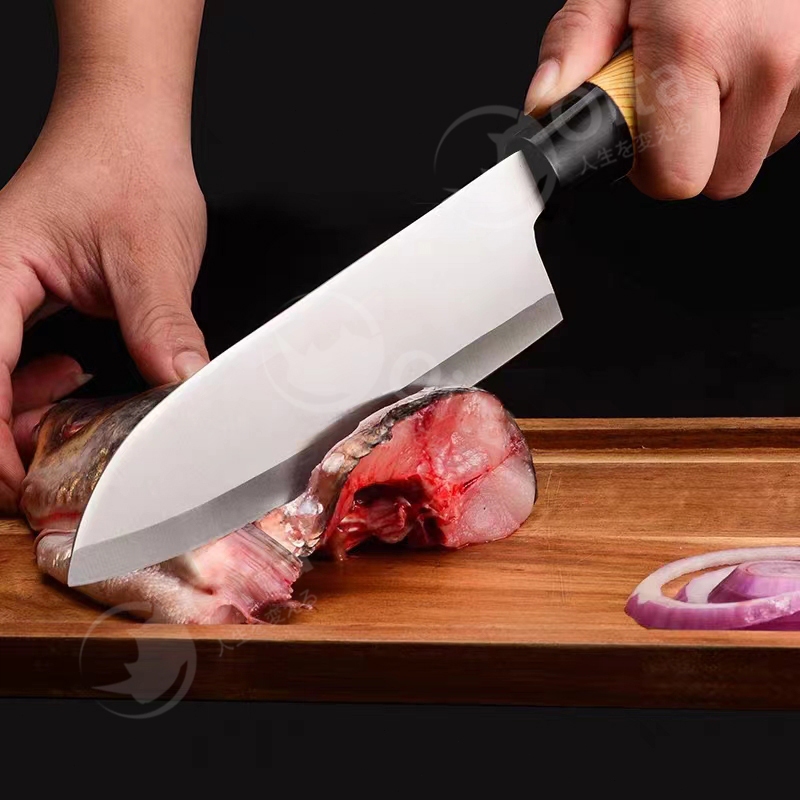 ID 5 PCS PISAU SET KUALITAS TINGGI STAINLESS STEEL MULTIFUNGSI PISAU DAPUR PISAU JEPANG SUPER TAJAM