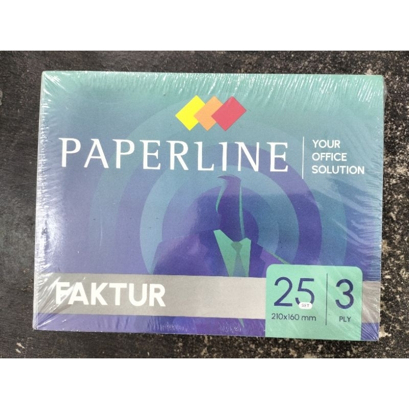

(ecer) Buku Faktur rangkap 3 Paperline Ncr 3Ply