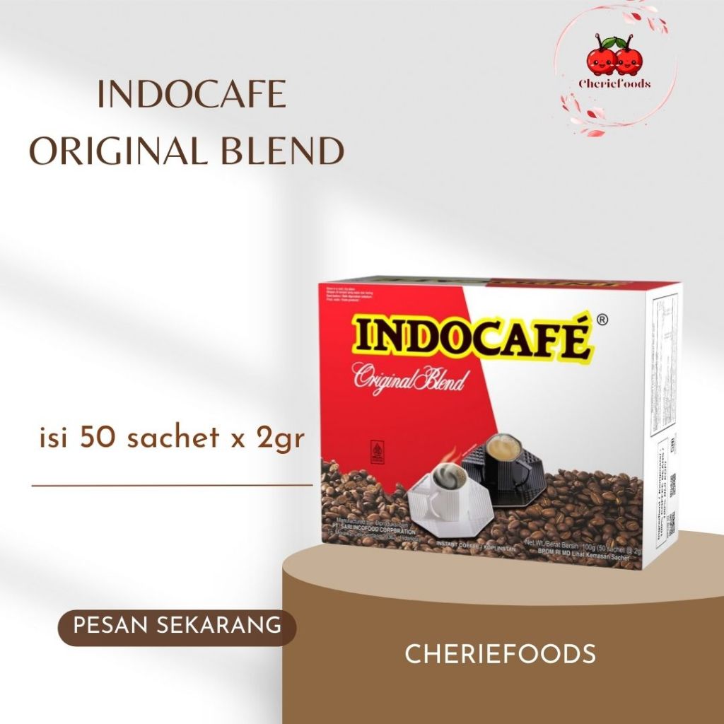 

Indocafe Original Blend (50 sachet)