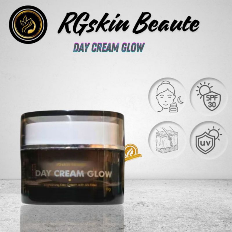 Day Cream Glow  RgSkin Beaute Skincare BPOM Spf 30 Sunblock