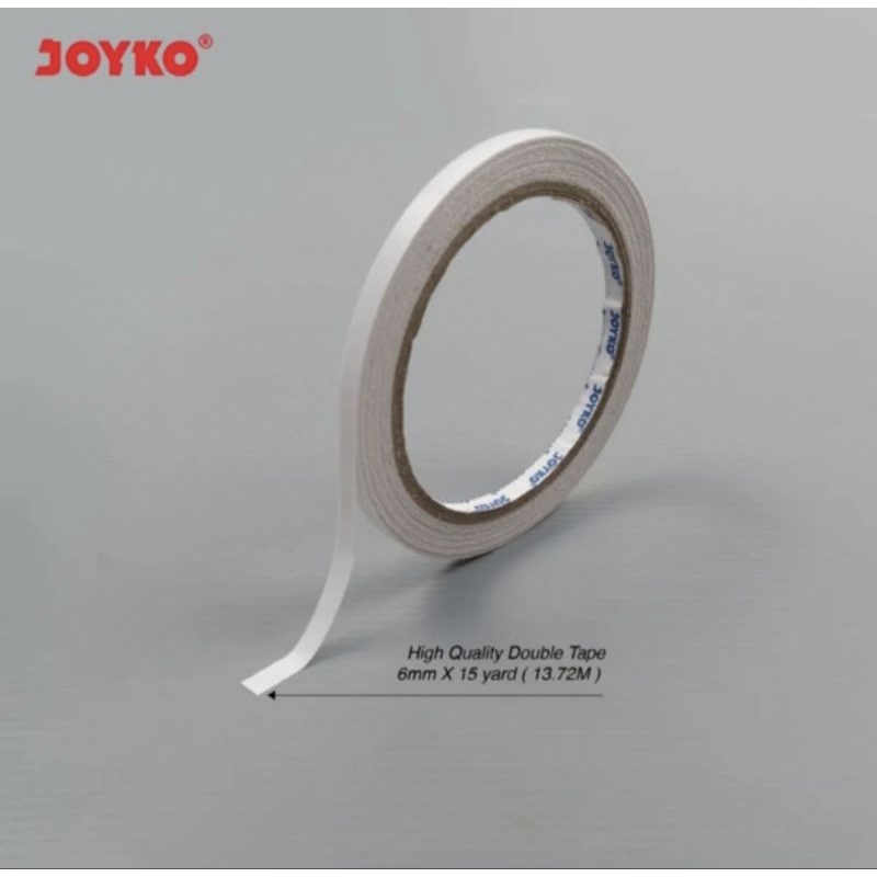 

Double tape Joyko 6mm (1roll)15 yard