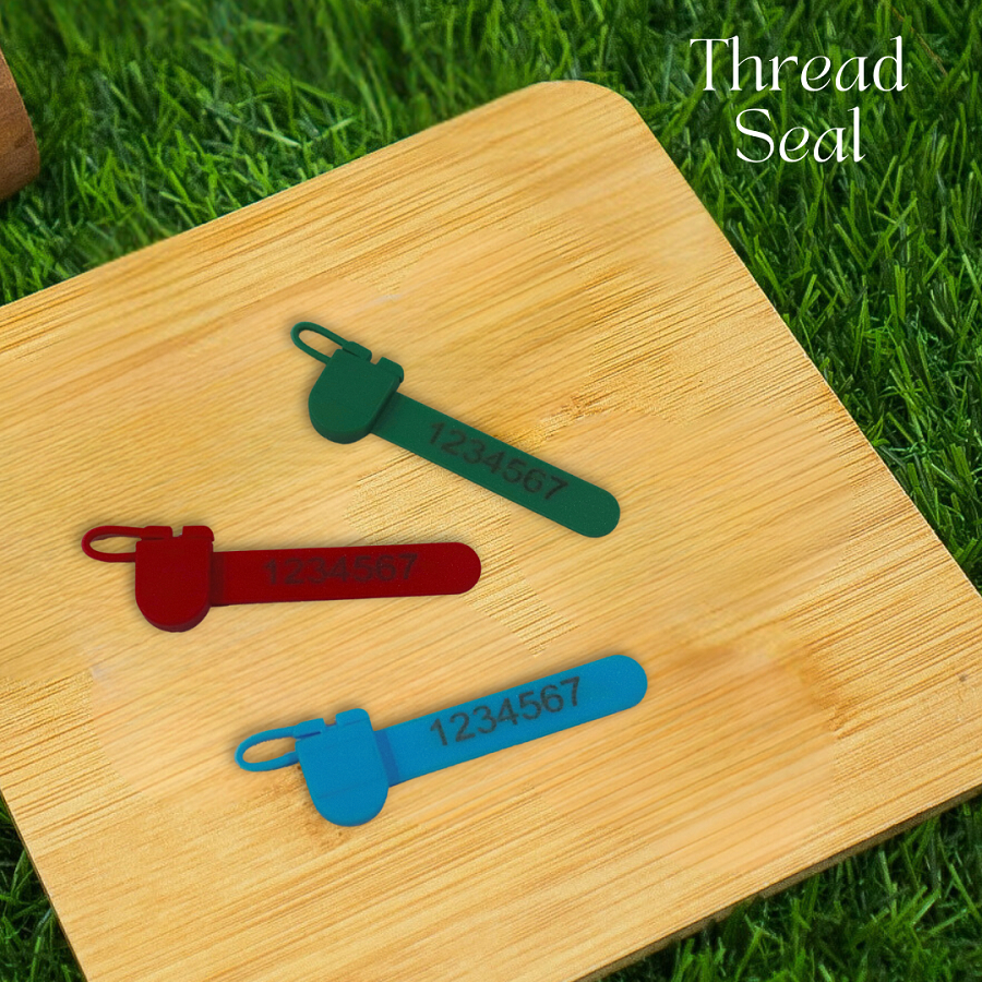 Segel Kapal Tangki CPO Security Seal Segel Plastik Segel Locis Segel Kontainer Thread Seal