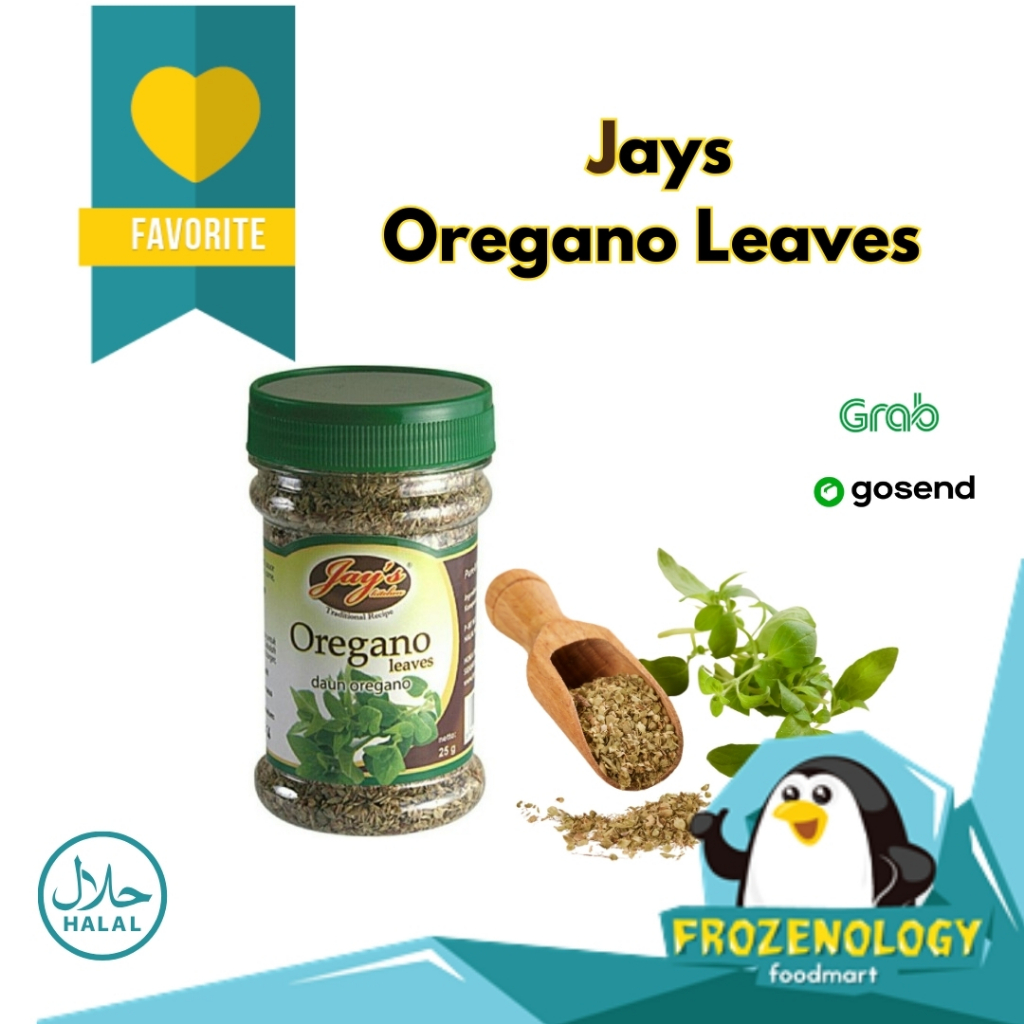 

HG Jay's Kitchen Oregano Leaves / Daun Oregano Kering