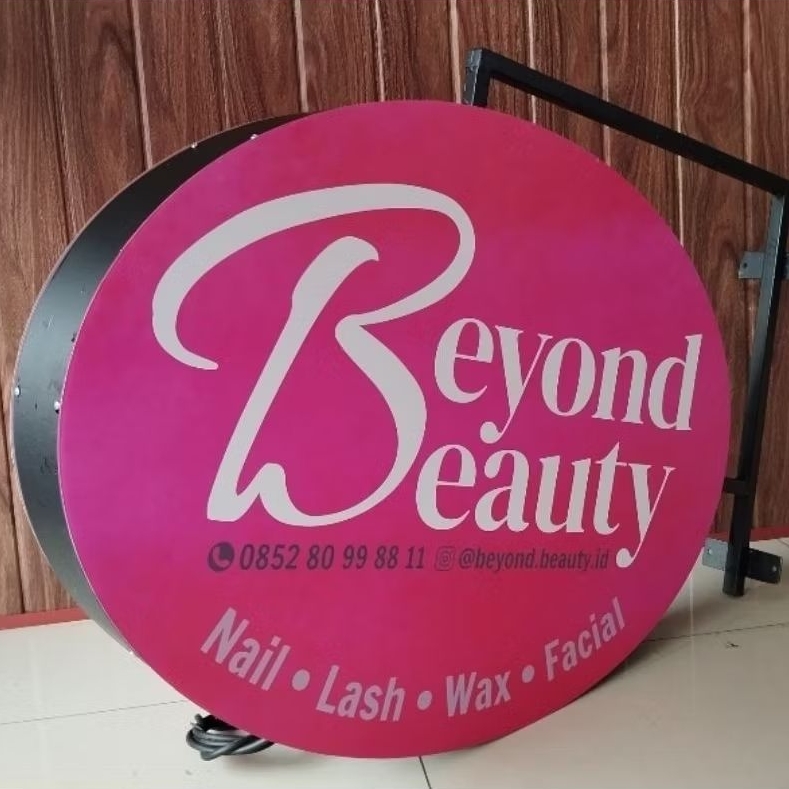 Neon Box Oval Custom Design