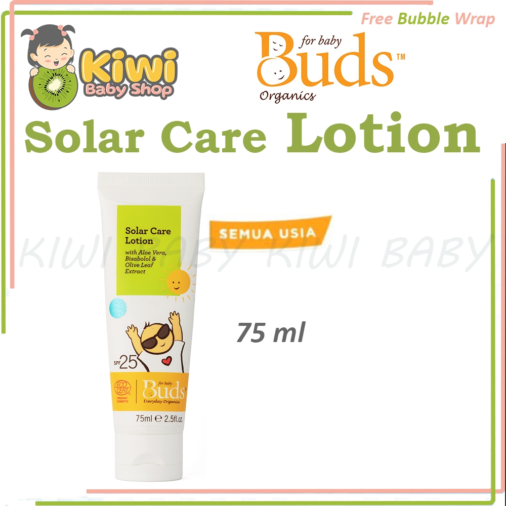 Buds Everyday Organics - Solar Care Lotion 75ml / SunBlock Bayi / Anak