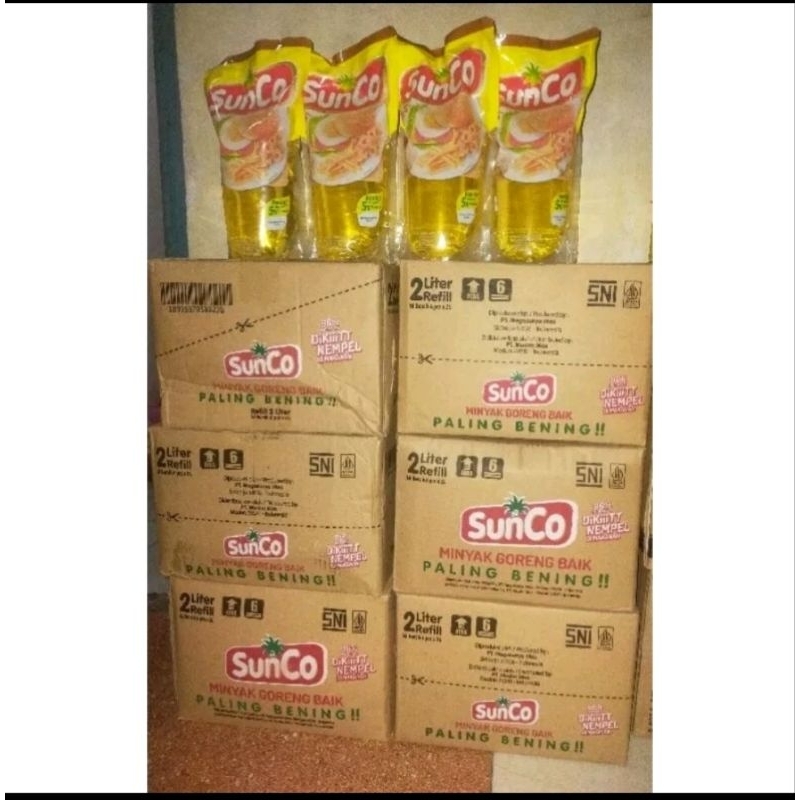 

SUNCO 2 LITER (KARTON ISI 6 POUCH/BUNGKUS)