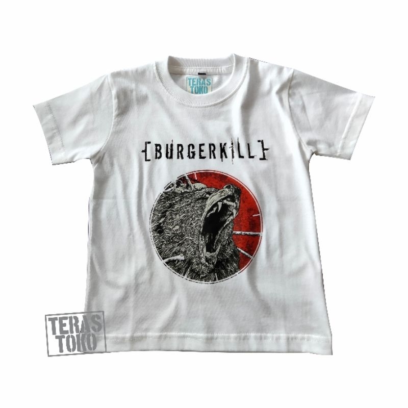 Promo baju anak burgerkill / kaos anak burgerkill / baju band anak burgerkill / baju band anak / kao