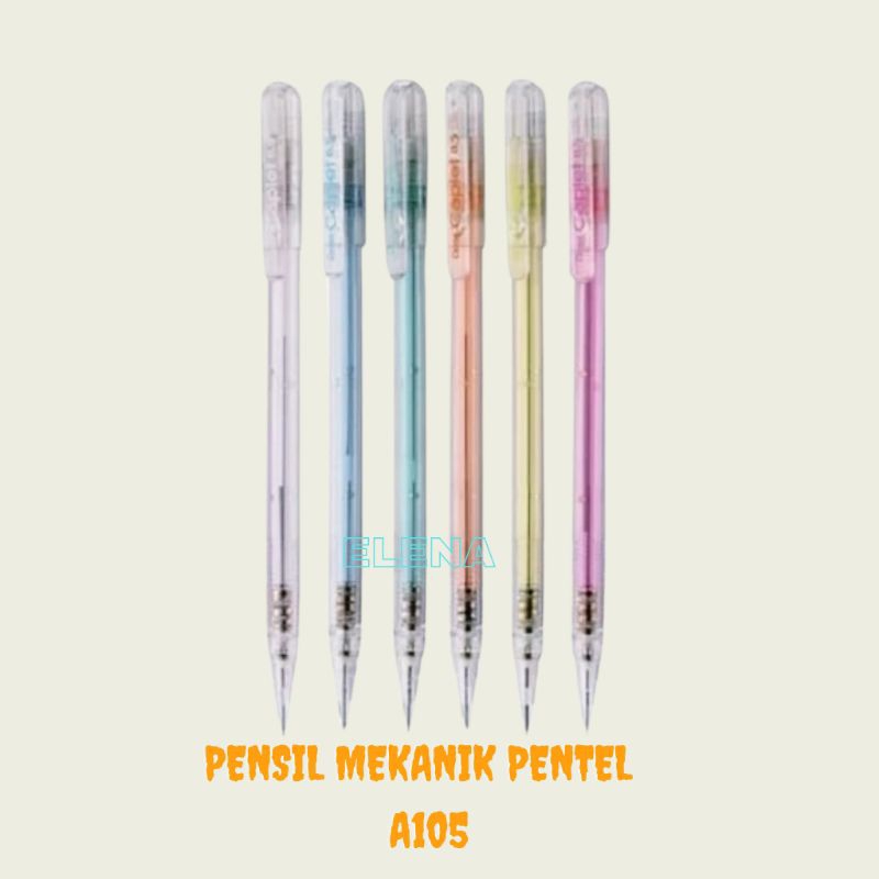 

pentel caplet 0,5/pensil mekanik pentel/pensil tiktek