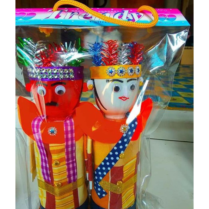 PROMO BRAND Boneka ondelondel mini mainan anak sepasang