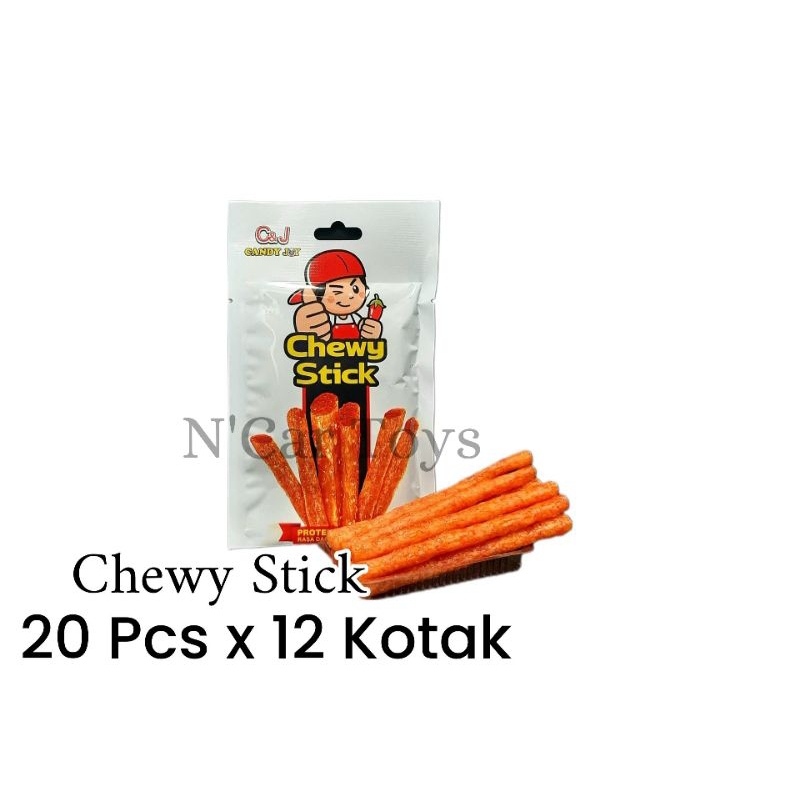 

Makanan C&J chewy stick (Rasa Daging Sapi Pedas)