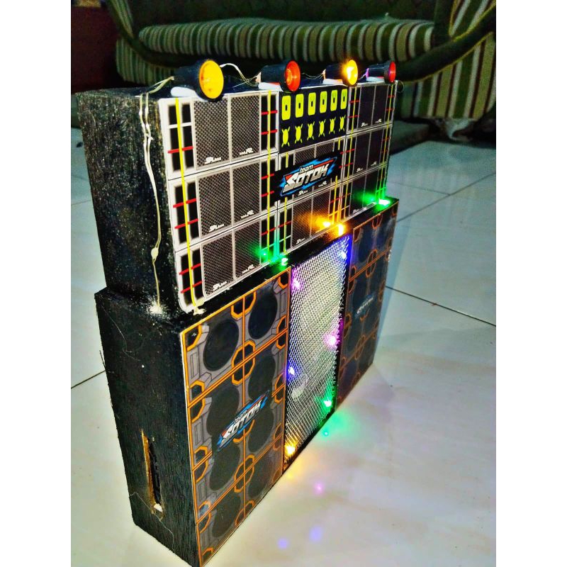 miniatur sound bluetooth bunyi