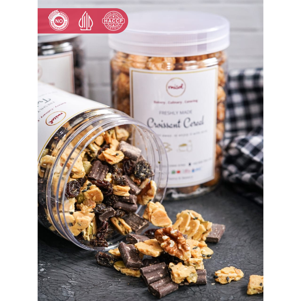 

PREMIUM Trail Mix MISOL - Snack atau sereal dengan fresh milk