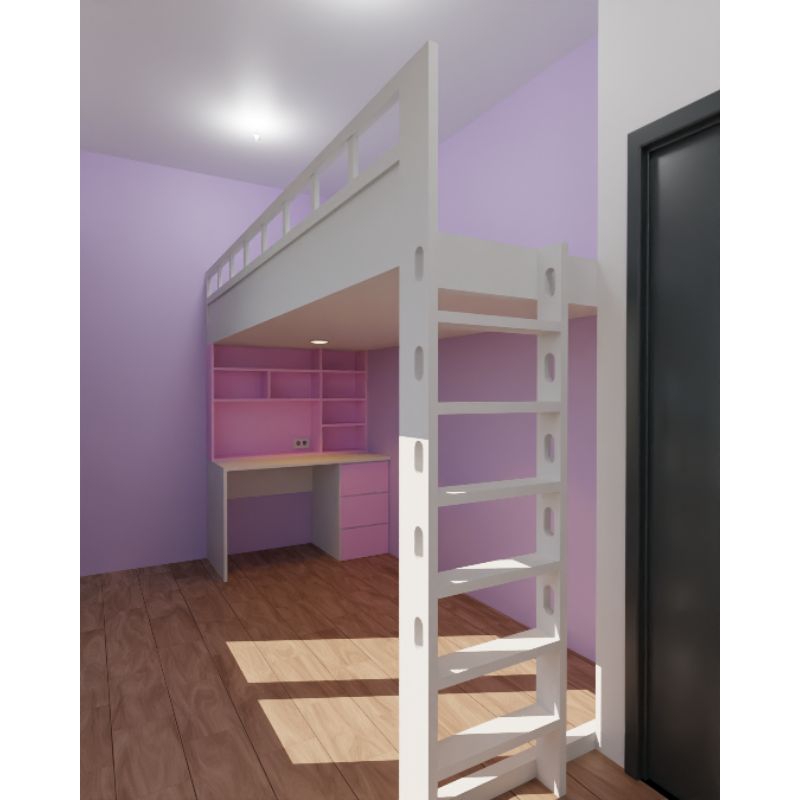 Loft Bed Custom / Ranjang Tingkat